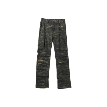 GTRG Jeans Unisex Camouflage Brown Forest