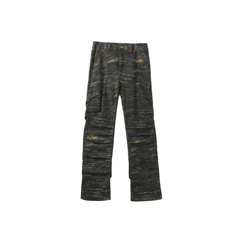 GTRG Jeans Unisex Camouflage Brown Forest-0