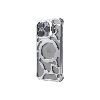 DEPA Metal Borderless, Heat Dissipation Phone Cases Compatibility With Apple 13/14/15/16 Series Minimalist