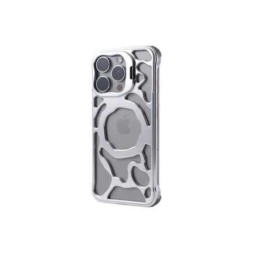 DEPA Metal Borderless, Heat Dissipation Phone Cases Compatibility With Apple 13/14/15/16 Series Minimalist