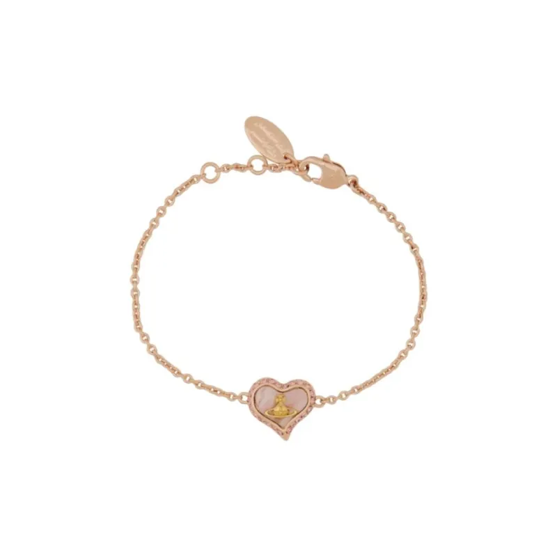 Vivienne Westwood Brass Bracelets Unisex Rose Gold-0