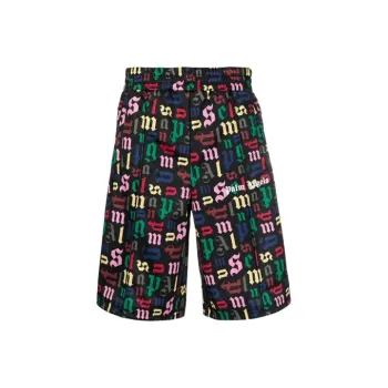 PALM ANGELS Monogram Track Shorts