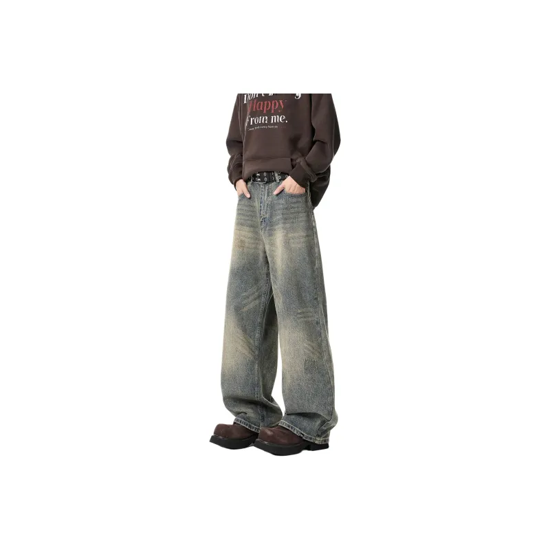 ROBINHOOD Jeans Unisex Vintage Blue-0