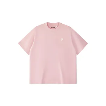 FILA FUSION LIFEQR T Shirt Unisex Youth Powder PK
