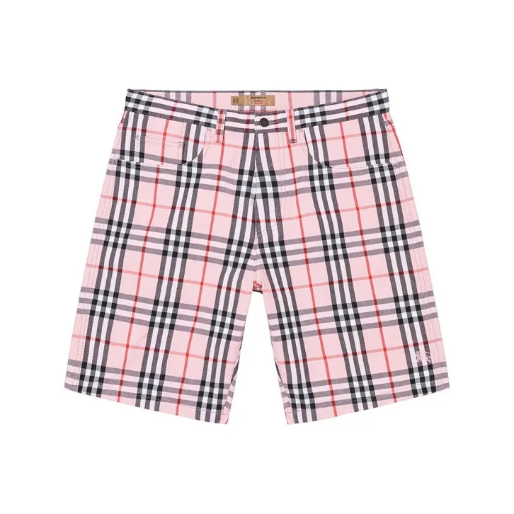 Supreme Burberry Denim Short-3