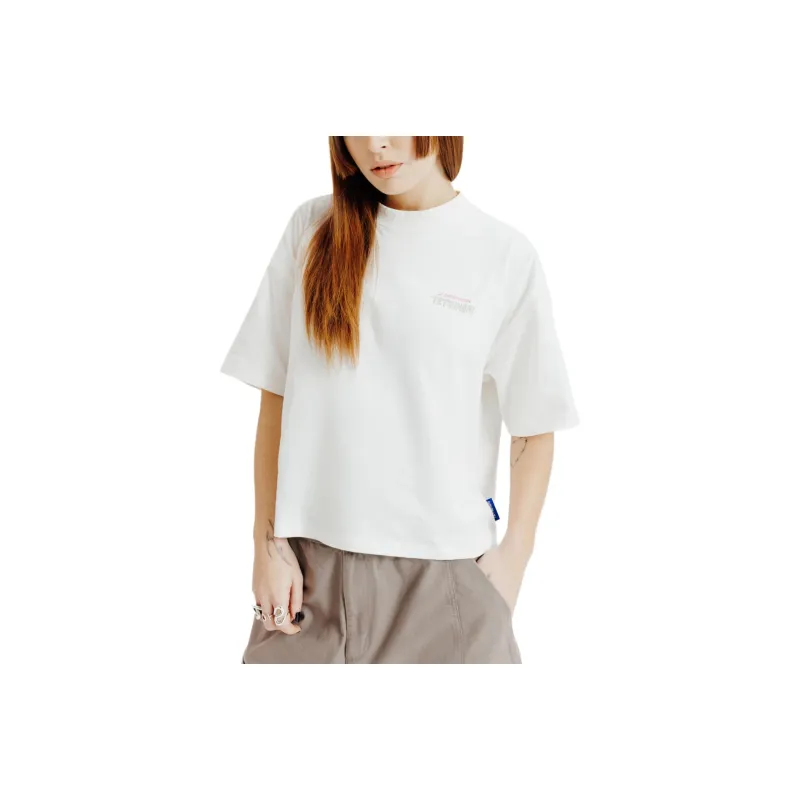 DECATHLON x TETSUNORI Drop Shoulder Sleeve T Shirt Women's Ecru-1