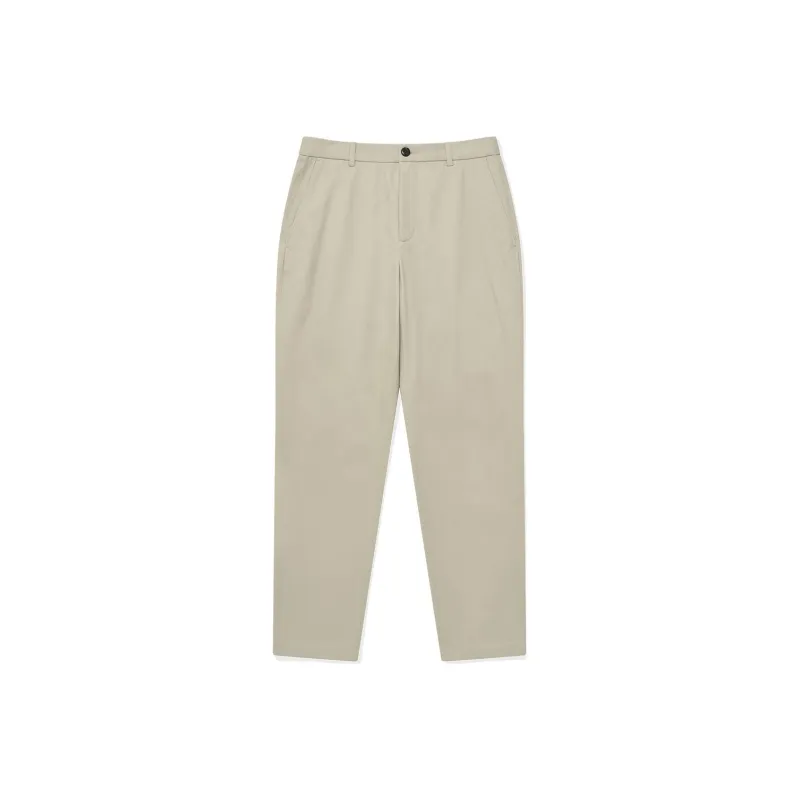 COVERNAT Casual Pants Unisex Beige Yellow-0
