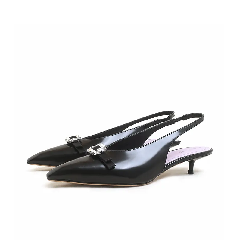 BLOCCO5 Slim Heel High Heels 3CM Women's-2