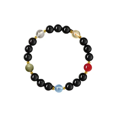 ZHIZUO Natural Obsidian Jade Bracelets Unisex