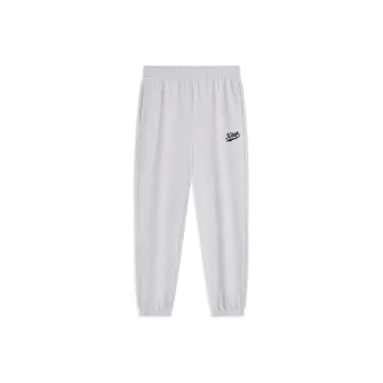 XTEP Knitted Sports Pants Unisex Light Heather Gray 7