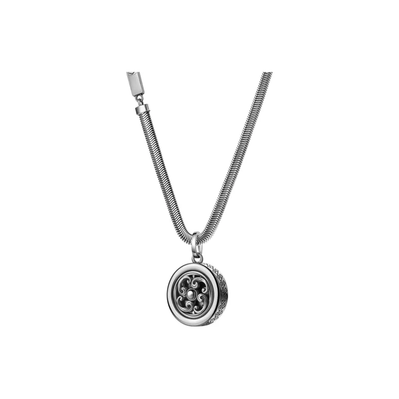 Sea Gull 925 Sterling Silver Necklaces Unisex-9