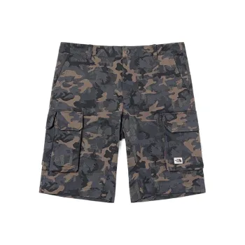 THE NORTH FACE Cargo Shorts Men Blue Gray Camouflage