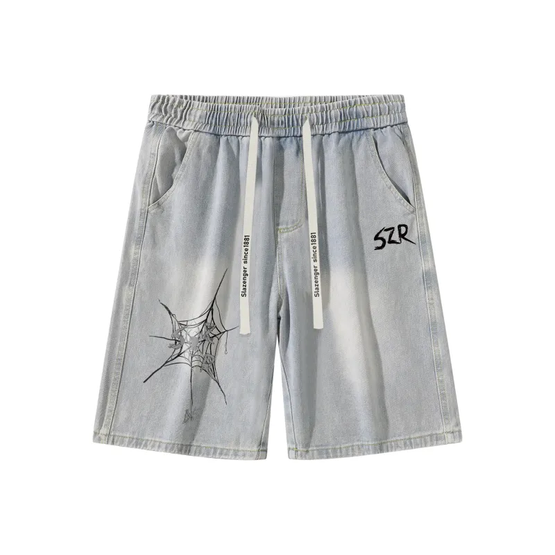 Slazenger Denim Shorts Unisex-5