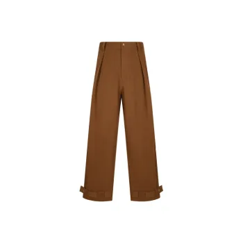 CROQUIS Casual Pants Men's Brown Coffee