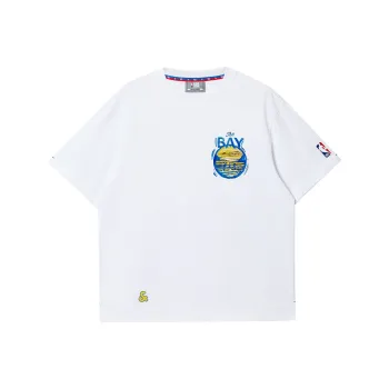 JACK JONES· JACK&JONESxNBA T Shirt Men's A06 Raw White
