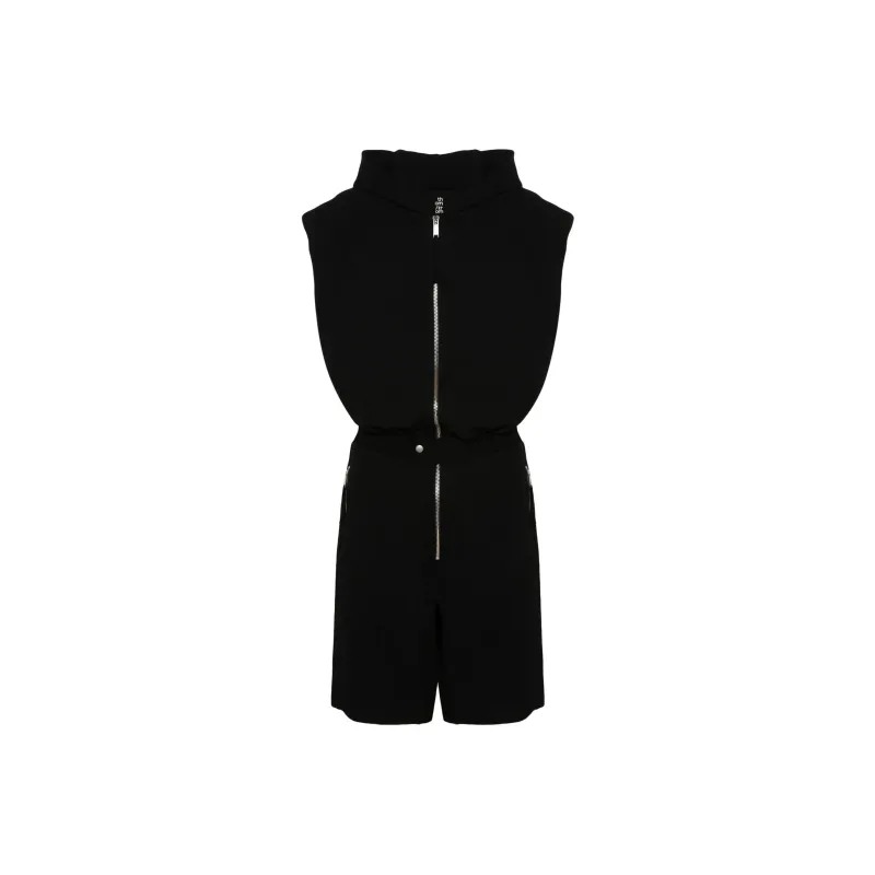 THOM KROM Hooded Cotton Jumpsuit-0
