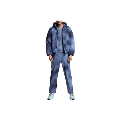 On x LOEWE Track Pants Knitted Sports Pants Men's Blue/Multicolor