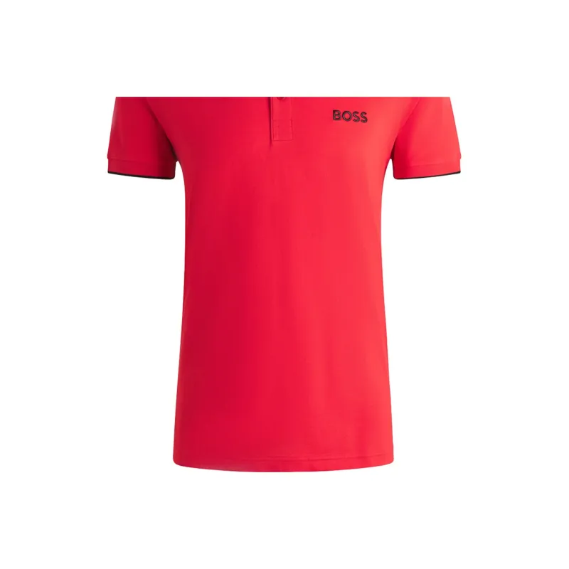 HUGO BOSS Polo Shirts Men Red-2