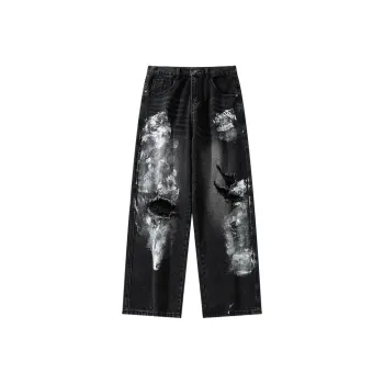 NVRFRGT Jeans Unisex Galaxy Gray