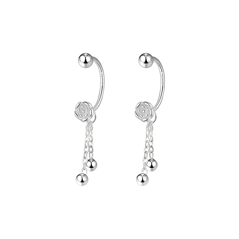 Daisy Dream 999 Fine Silver Earrings Women's-0