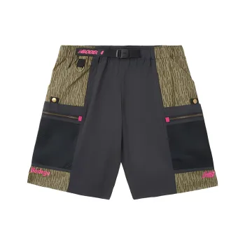 New Balance Casual Shorts Men Camouflage Black