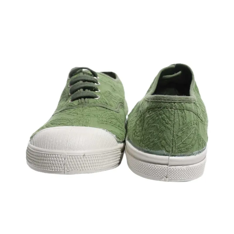 BENSIMON LACETS Low Top Casual Shoes Women's Green-4