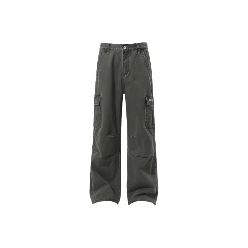 Qnxeey Cargo Pants Unisex-14