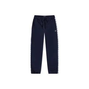 FRED PERRY Knitted Sports Pants Men's Blue