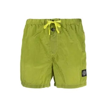 STONE ISLAND Casual Shorts Men Green