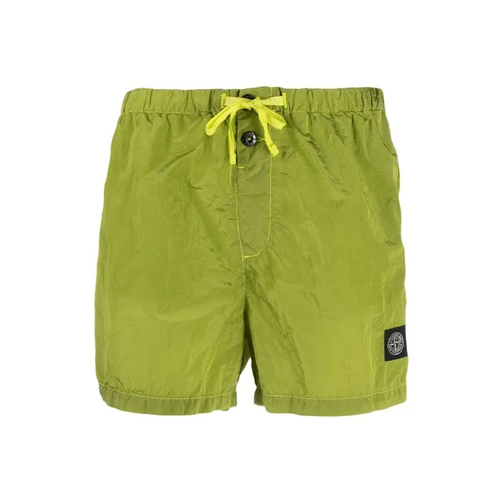 STONE ISLAND Casual Shorts Men Green-0