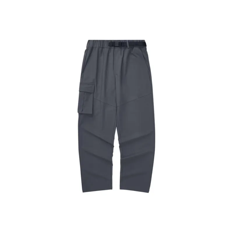 Skechers Mountain And Wild Outdoor Series Casual Pants Men's Dark Gray-0