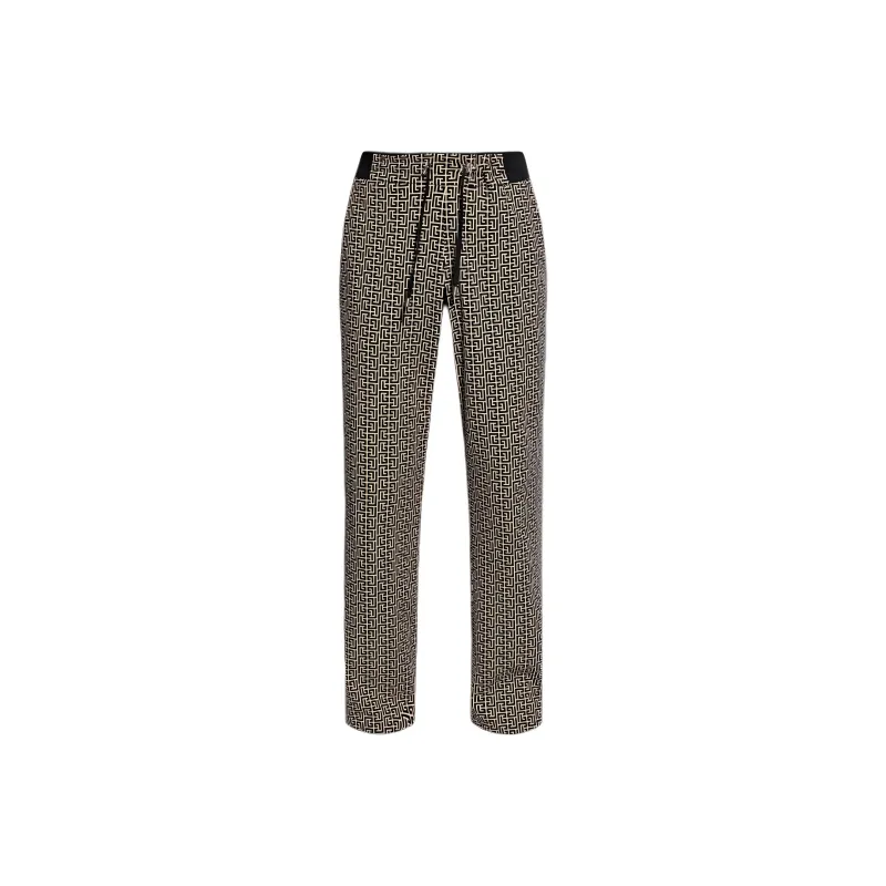 BALMAIN Casual Pants Men's Black-0