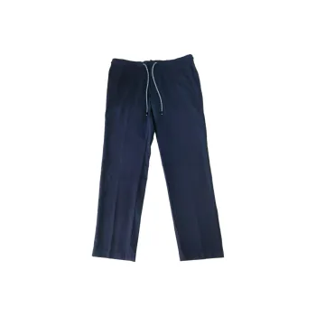 HUGO BOSS FW23 Knitted Sports Pants Men's Marine Blue