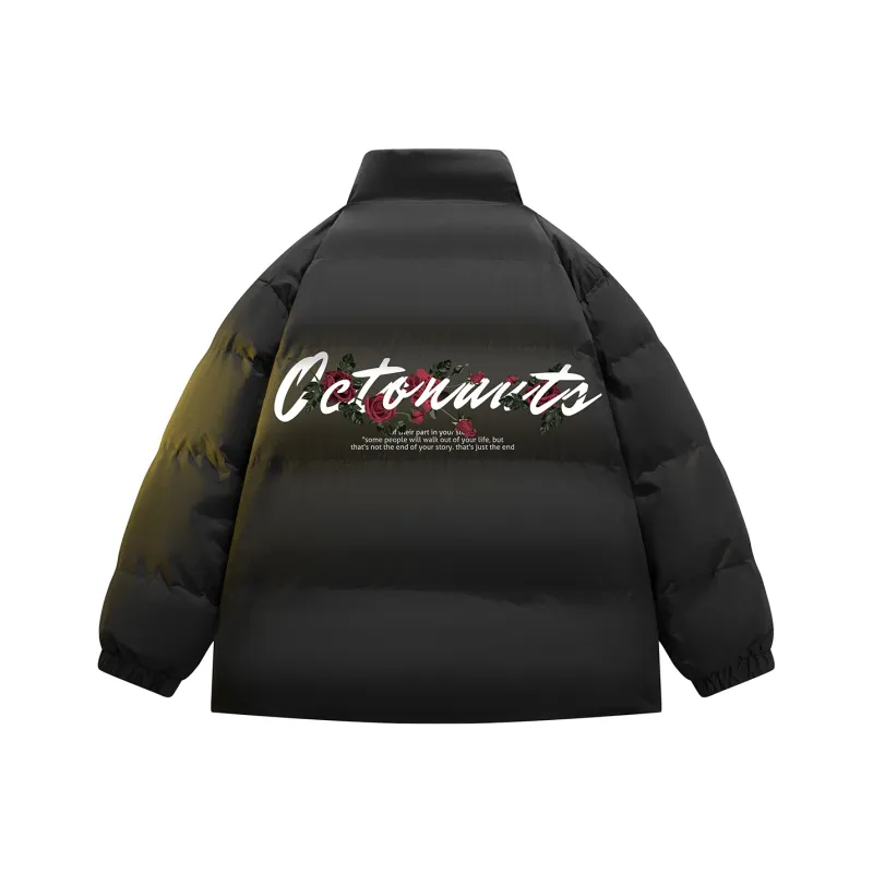Small Columns Under The Sea Puffer Jacket Unisex-0