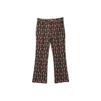 Needles Paisley print Straight leg Trousers