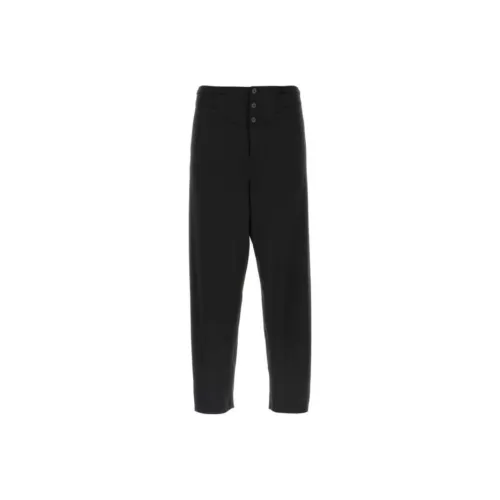 SAINT LAURENT Button Detailed Straight Leg Pants
