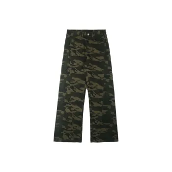 ZWWWZ Cargo Pants Unisex Camouflage