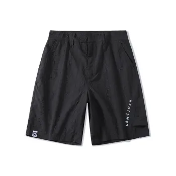 LAMLICKA SS22 Loose Fit Shorts Unisex Black