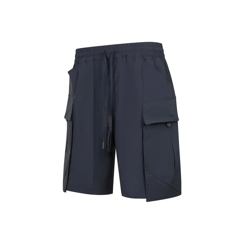 LiNing Cargo Shorts Men's Black-0