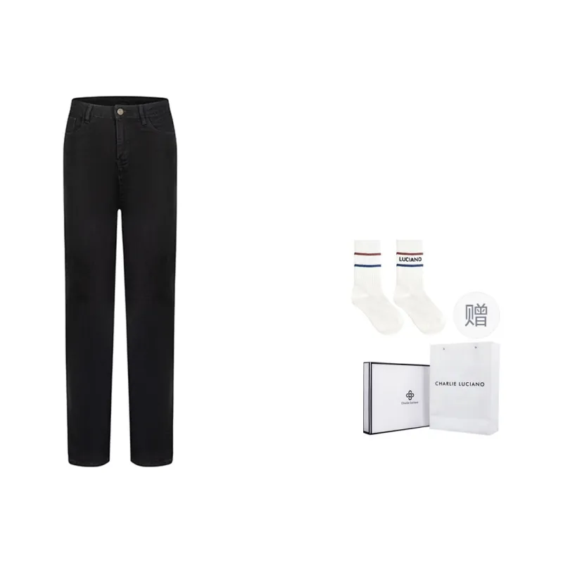 Charlie Luciano Jeans Unisex Black-0