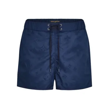 LOUIS VUITTON New Quarterly Products Of LV Casual Shorts Unisex Blue
