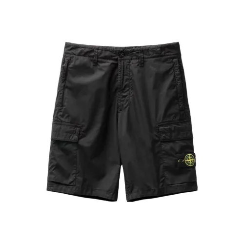 STONE ISLAND Casual Shorts Men Black