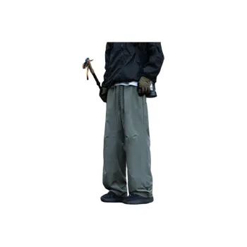 EOOVEN Cargo Pants Unisex Army Green