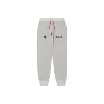 NANGA TACOMA FUJI RECORDS Collaboration Knitted Sweatpants Unisex Gray