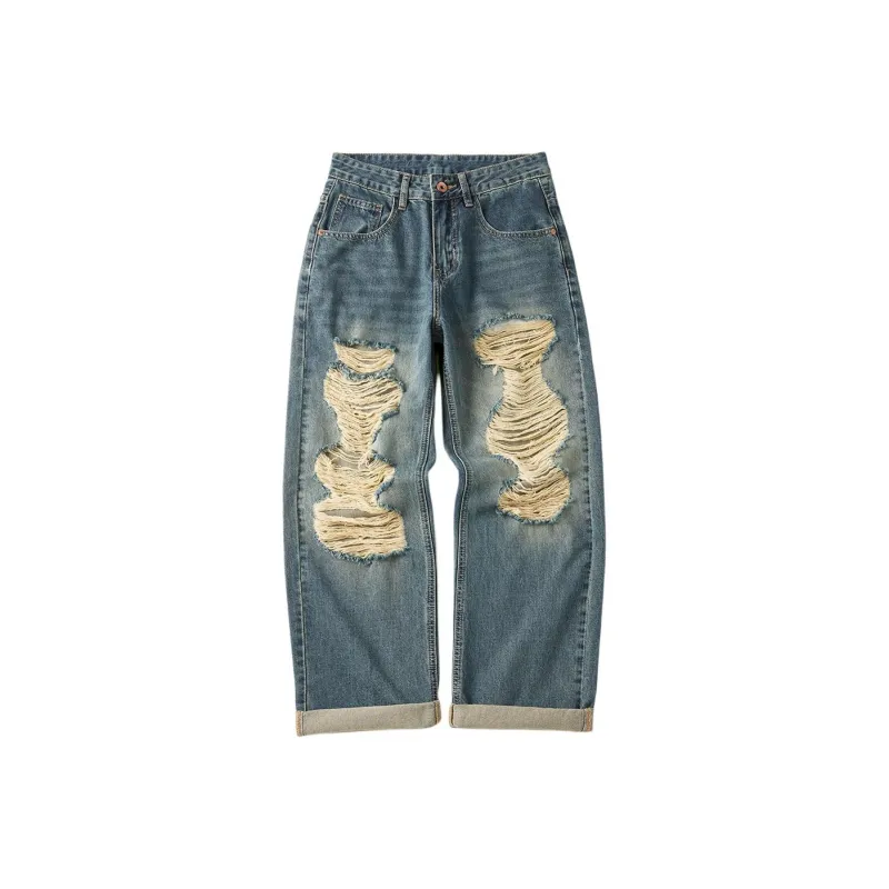 JASONWOOD Cowboy On The Run Jeans Unisex Blue-0