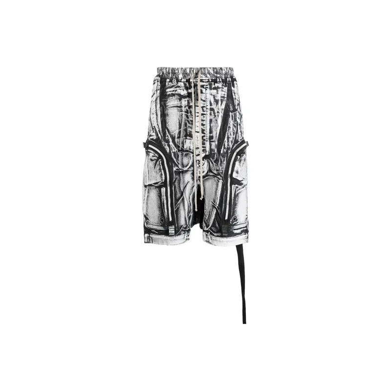 Rick Owens DRKSHDW Casual Shorts Men's Black-0
