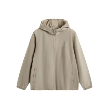 LiNing Sports Trend Series Trench Coat Men's Stone Lotus Brown