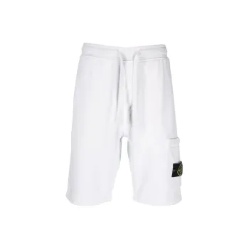 STONE ISLAND SS22 Casual Shorts Men's Natural White