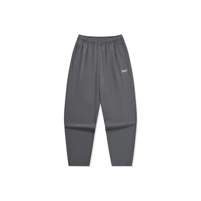 Erke Variety Training Collection Casual Pants Unisex Dark Gray-0