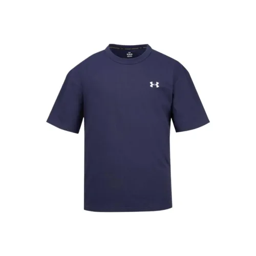 Women Armour T Shirt Men's Blue